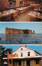 Postcard Biard's Restaurant Montreal Canada picture