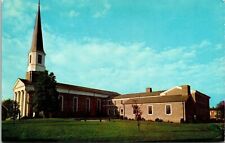 First Methodist Church Morganton NC North Carolina Exterior VTG Postcard UNP picture