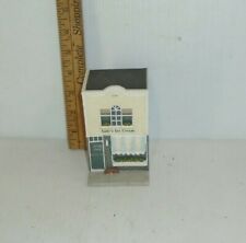VTG Christmas 1988 Heilig & Myers Home Town America andys ice cream shop picture