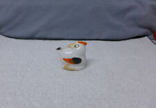 BT Sewing Vintage Figural Porcelain Tape Measure Bird with fly picture