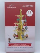 Hallmark Harry Potter Countdown Calendar 12 Mini Christmas Ornaments & Display picture