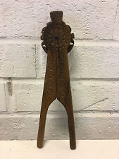 Antique Victorian Era / Aesthetic Movement Wood Carved Nut Cracker picture