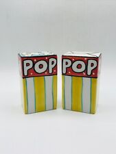 Vintage Movie Popcorn Salt And Pepper Shaker Set Shakers  picture