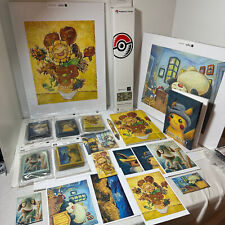 Pokemon x Van Gogh Museum -  Merchandise Set Lot Eevee Pikachu Snorlax Exclusive picture