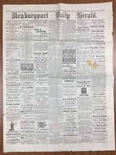 NEWSPAPER Newburyport Daily Herald Feb 15, 1882 Cephaline Physicians Endorse It picture