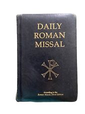 Daily Roman Missal MTF Third Edition Black  Genuine Leather picture