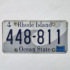 2020 RHODE ISLAND WAVE LICENSE PLATE 🔥FREE SHIPPING🔥 448 811 ~ OCEAN STATE  picture