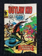 1981 THE OUTLAW KID Pocket/Digest #5 VG+ 4.5 Treachery on the Trail picture