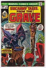 Marvel Uncanny Tales From The Grave #4 Comic Book 1974 Infantino Vampire Maker picture