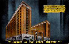 Minneapolis Minnesota Curtis Hotel Land of Hiawatha Vintage 1950's Postcard  picture