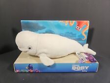 New Finding Dory Bailey Soft Plush Toy Bandai Baluga Whale White 12