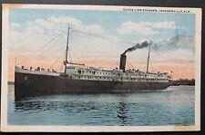 Postcard Jacksonville FL - Clyde Line Passenger Steamer ARAPAHOE picture
