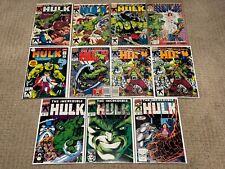 Incredible Hulk Comic Book Lot Of 11 #374-404 VF NM picture