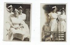  1920's Affectionate Nurses VTG Photo (2) Medical Hospital Uniforms  picture