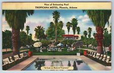 Postcard View of Swimming Pool Tropicana Motel Phoenix Arizona picture
