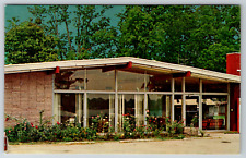 c1960s Hugo's Restaurant Motel Lake Providence Louisiana Vintage Postcard picture