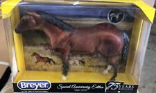 Breyer Horse Sorrel Traditional #1730 AQHA 75th Anniversary D-Brown NEW picture