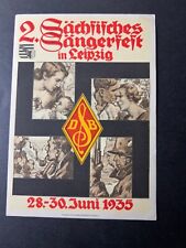 1935 Mint Germany Postcard DSB Love War Baby Romance Soldier picture