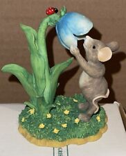 Vintage Fitz And Floyd Charming Tails Figurine Spring Flowers  #24 picture