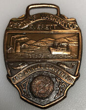 1933 Everett Washington American Legion Auxiliary Vintage Fob Pendant Medallion picture