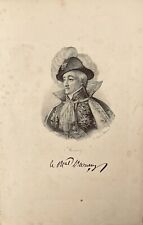 Napoleon’s Marshal Moncey 19th Century Lithograph picture