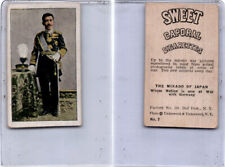 T121 Sweet Caporal, World War I Scenes, 1914, #7 Mikado Of Japan picture
