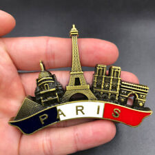 Retro Paris Sharped Fridge Magnet Sticker Home Decor Gift 3D Travel Souvenirs picture