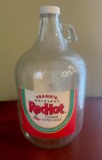 Vintage Frank’s Red Hot Glass Gallon Jar 1988 picture