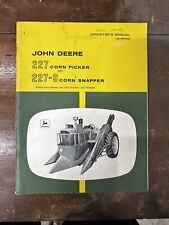 Original John Deere 227 Corn Picker 227-S Operators Manual Bonus Parts Breakdown picture