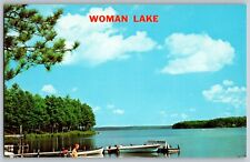 Minnesota MN - Scenic View of Woman Lake - Vintage Postcard - Unposted picture