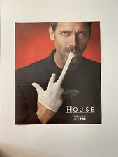 House MD 2008 Fox TV Series Print Ad Hugh Laurie Omar Epps picture