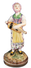 Antique 18thC Niderviller Porcelain Lady Figurine Figure Porcelaine Niderville picture