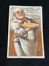 Atmore's Mince Meat trade card - Vintage - Antique - Baker Holding Pie picture