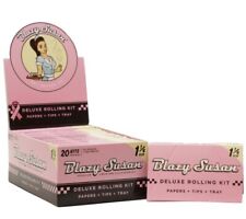 👧Blazy Susan Delux Rolling Kit - Papers + Tips + Trays (Pink) 20 Kit *Free Ship picture