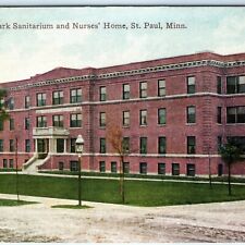 c1910s St Paul, MN Mound's Park Sanitarium Nurses' Home Unused Postcard Vtg A102 picture