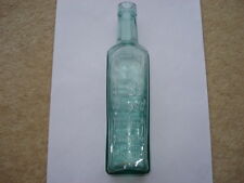 SCARCE CWW1 VINTAGE LEADER BRAND ESSENCE OF COFFEE AND CHICORY AQUA BOTTLE picture