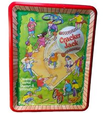 Vintage Cracker Jack Tin- 1994- Baseball- Limited Edition Canister picture