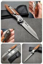 ADVANCED TACTICAL folding Pocket Knife outdoor Tool hunting Survival Camp Gift picture