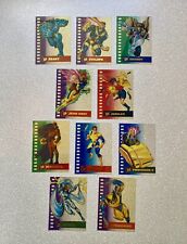 1995 Fleer Ultra X-Men Suspended Animation 10 Card Complete Limited Edition Set picture