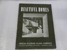 Vintage 1945 Original Magazine Owens-Illinois Company Toledo Insulux Glass Block picture