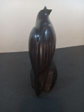 Handcarved Ironwood Maltese Falcon, heavy quality piece picture