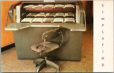 c1950s Office Equipment Advertising Postcard 