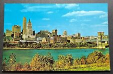Cincinnati Ohio OH Postcard Cincinnati Skyline Queen City On the Ohio River picture