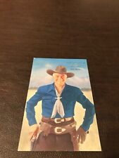 HOPALONG CASSIDY - BILL BOYD - UNPOSTED POSTCARD picture