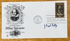 J Paul Getty Signed Autographed First Day Cover Full JSA Letter picture