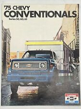 1975 CHEVROLET TRUCKS CONVENTIONAL CAB MODELS SERIES 50, 60, 65 Brochure Specs picture
