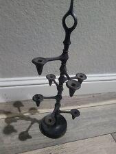 Cast Iron Candle Holder Denmark Midcentury picture