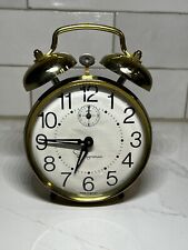 Vintage Ingraham Brass Alarm Clock picture