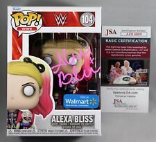 ALEXA BLISS SIGNED WWE FUNKO POP EXCL FIGURE RARE WRESTLING AUTOGRAPHED JSA COA picture