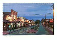 Sutter Street Folsom California Old Vintage Postcard picture
